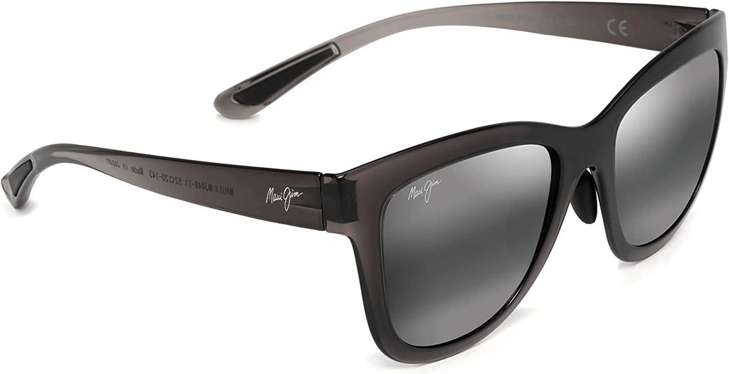 Women's Maui Medium Grey/Neutral Classic Grey, Sunglasses, Anuenue Jim Polarized Translucent