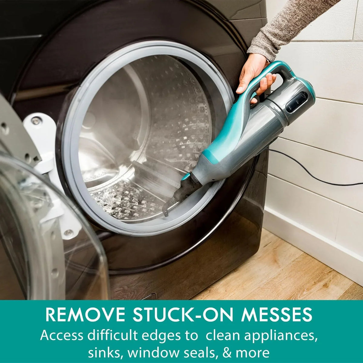 Cleaner Green & Hard with Upholstery, Washable Mop Floor and 2 Pads Kenmore 2-in-1 Steam 2pcs SM2050 Modes Carpets, for Rugs