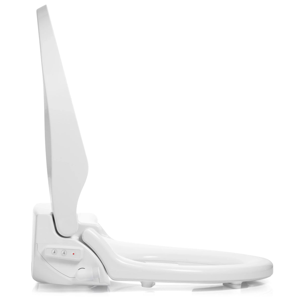 Brondell Round Seat Remote Toilet Advanced Control, Bidet White with Swash DR802