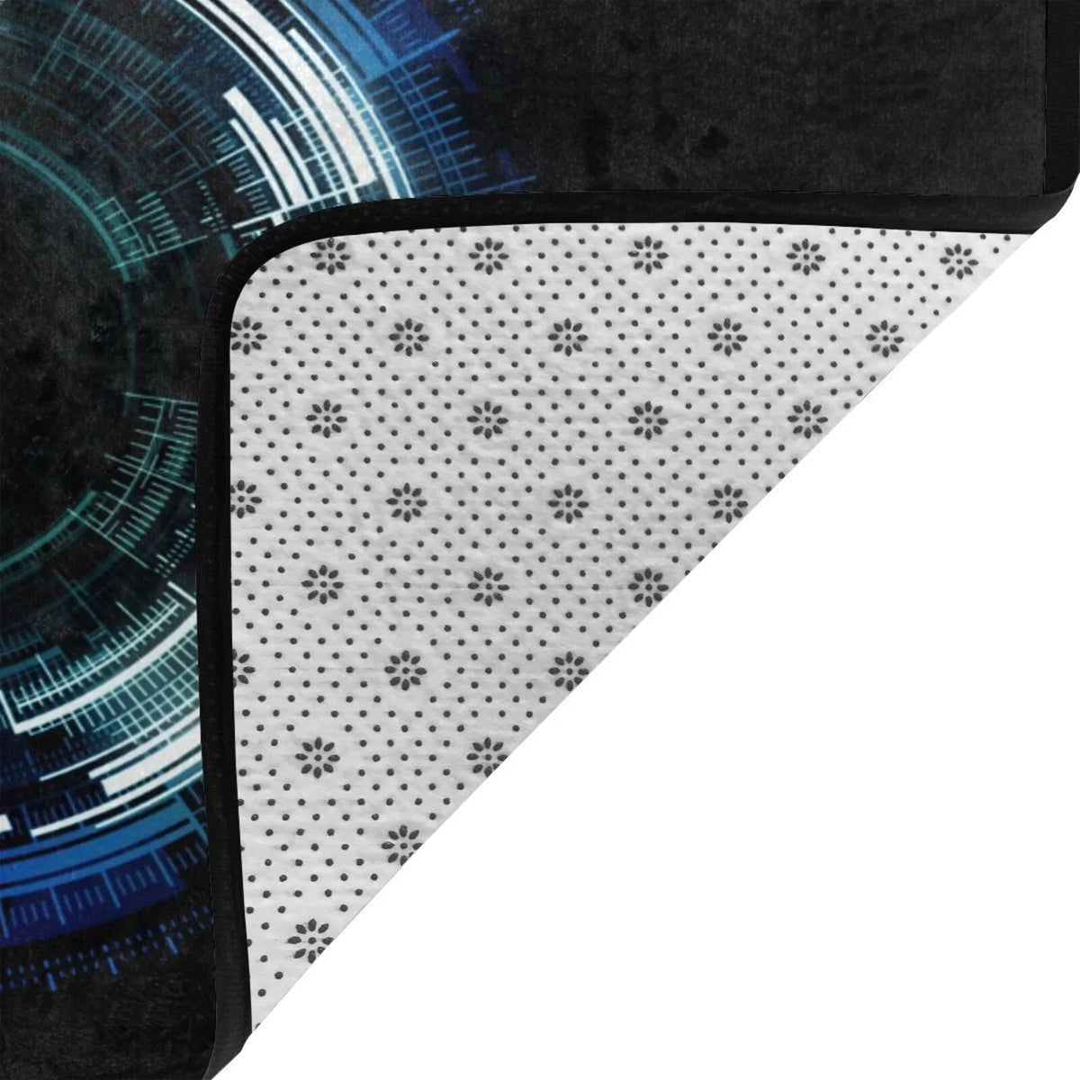 Entryway Front Rugs Absorbent Door Future Non-Slip Electricity Doormat, Mat Rugs, Doormat Back 36"x24"