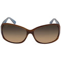 Polarized 61 Rectangular HS295-03T Jim Nalani Bronze Maui Sunglasses HCL Ladies