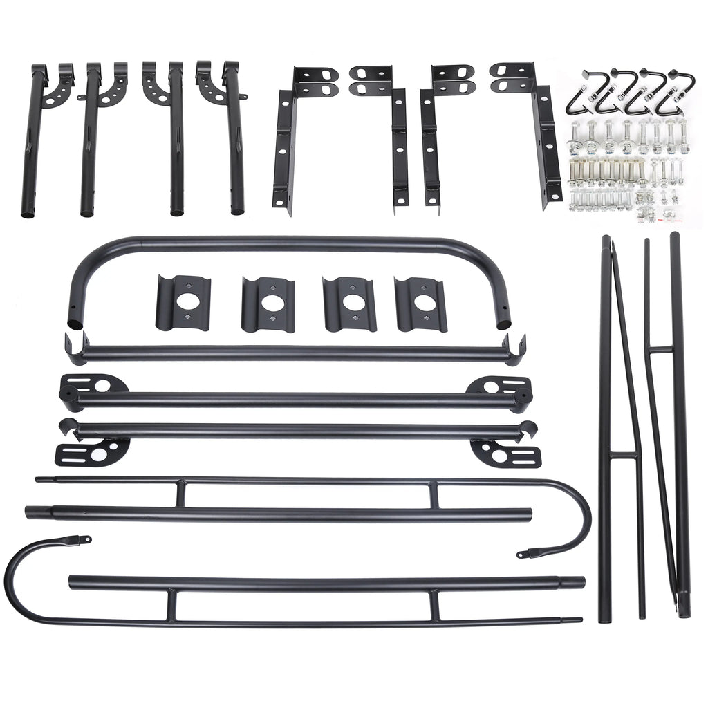 Over-Cab Universal Kojem Long Inch LBS Contractors Cab Bar Bed 60 1000 Side Lumber Rack Ladder Kayak Truck Adjustable Pickup Rack