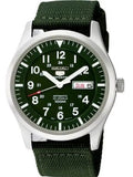 Dial Seiko in Watch Japan 5 Band Made Green Automatic Men's SNZG09J1 and