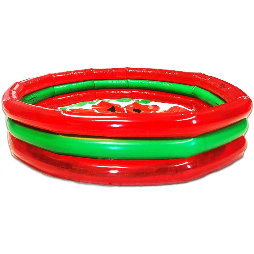 Set Gallon Watermelon 3 Inch Hoovy 53 59 Ring Inflatable Pool Swimming Kiddie