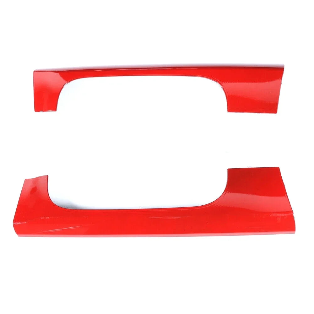 Cover Side Trim Decor Red Holder Teledu Front Cup Panel