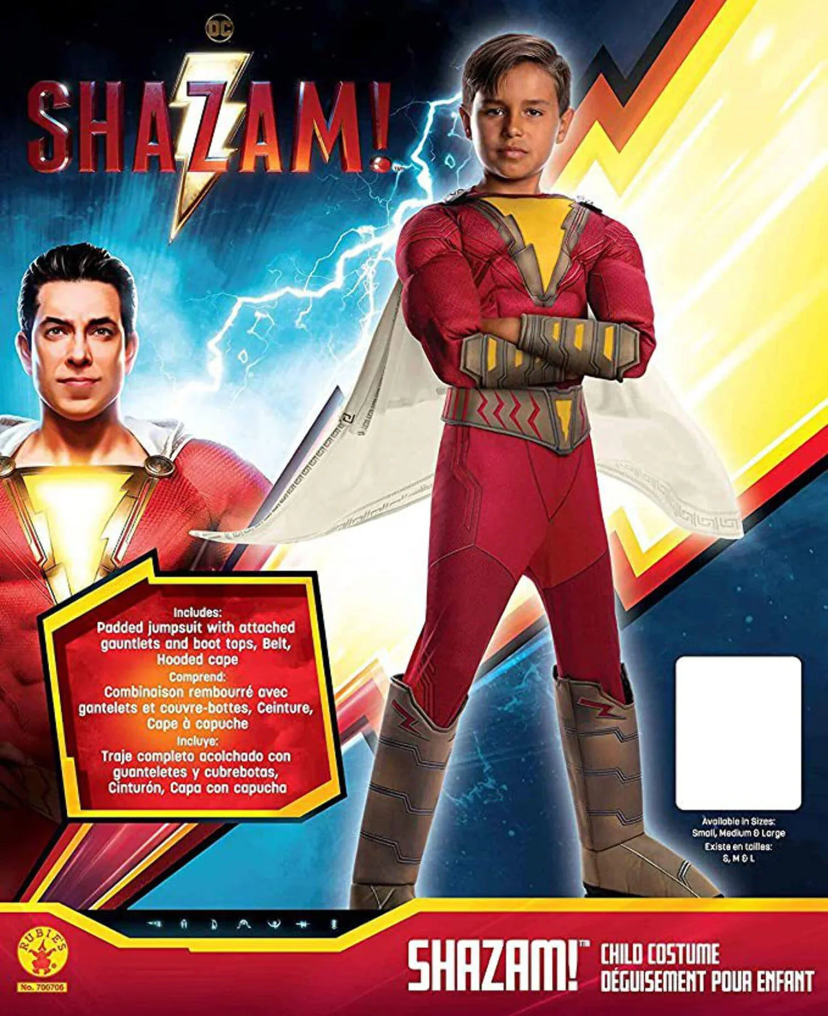 Lg Dlx Child Shazam