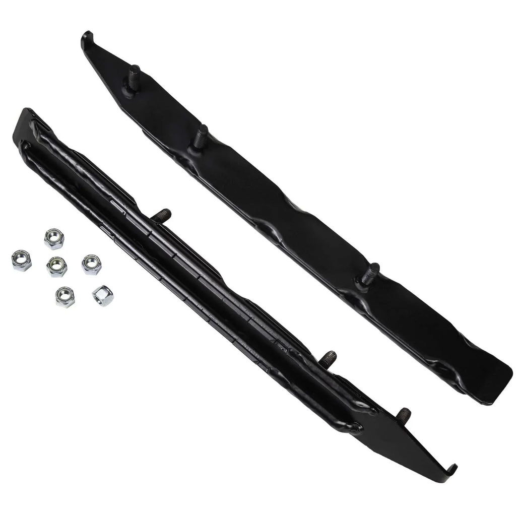 F6-464, Dual Skis with many Line, Carbides 2007-2009 Blow for 6" Molded Polaris Runner Bottom Models