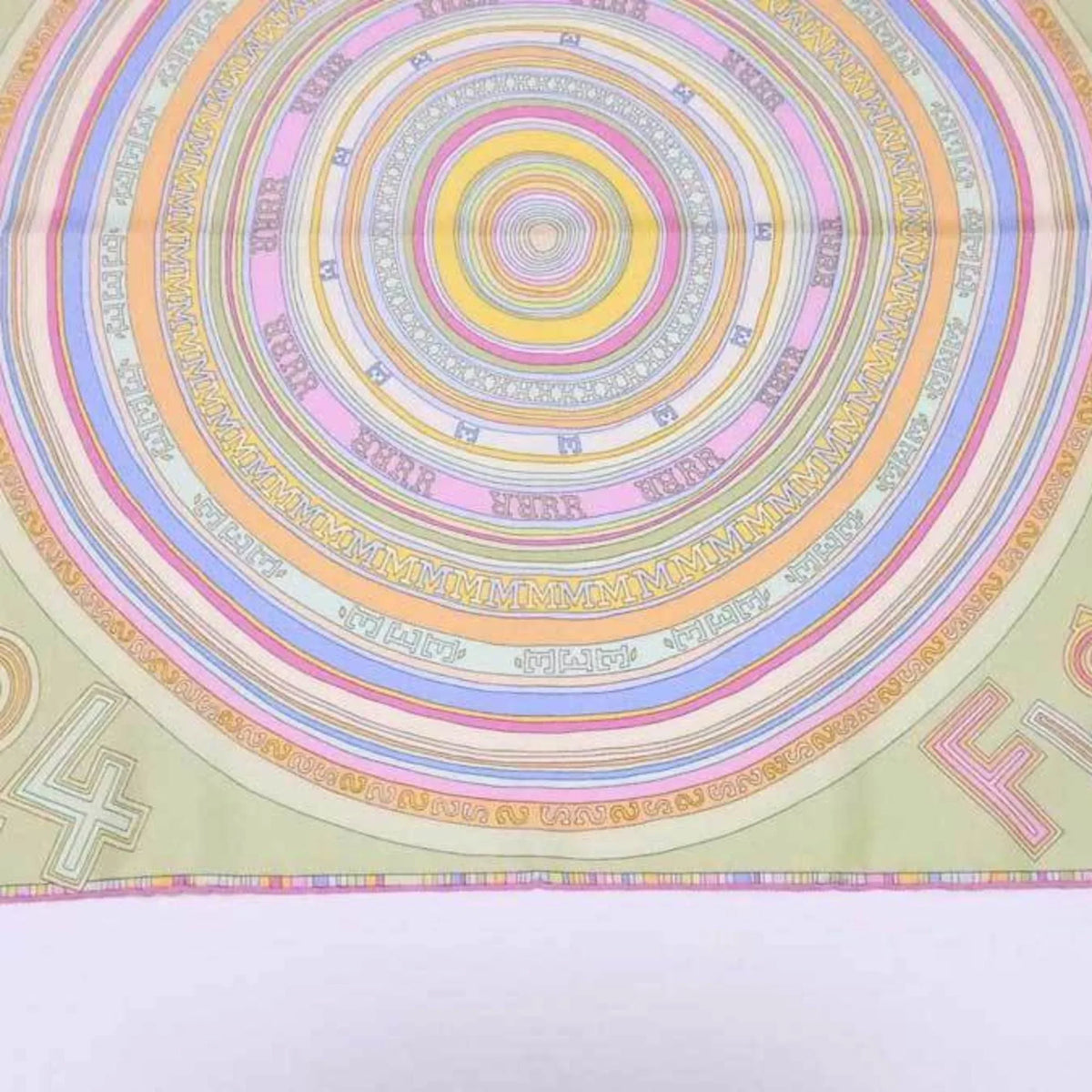 Women's Pre-Owned Hermes HERMES (Good) Scarf Petit Carre Silk Multicolor