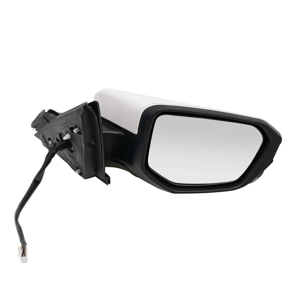 Fit Side Mirror Camera Sedan Honda Power White View Heated Right 2016-2020 Civic