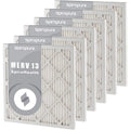 17.38x17.38x1 (6 MERV Pleated Filter Air 13 Filters - SpiroPure Made Pack) USA in