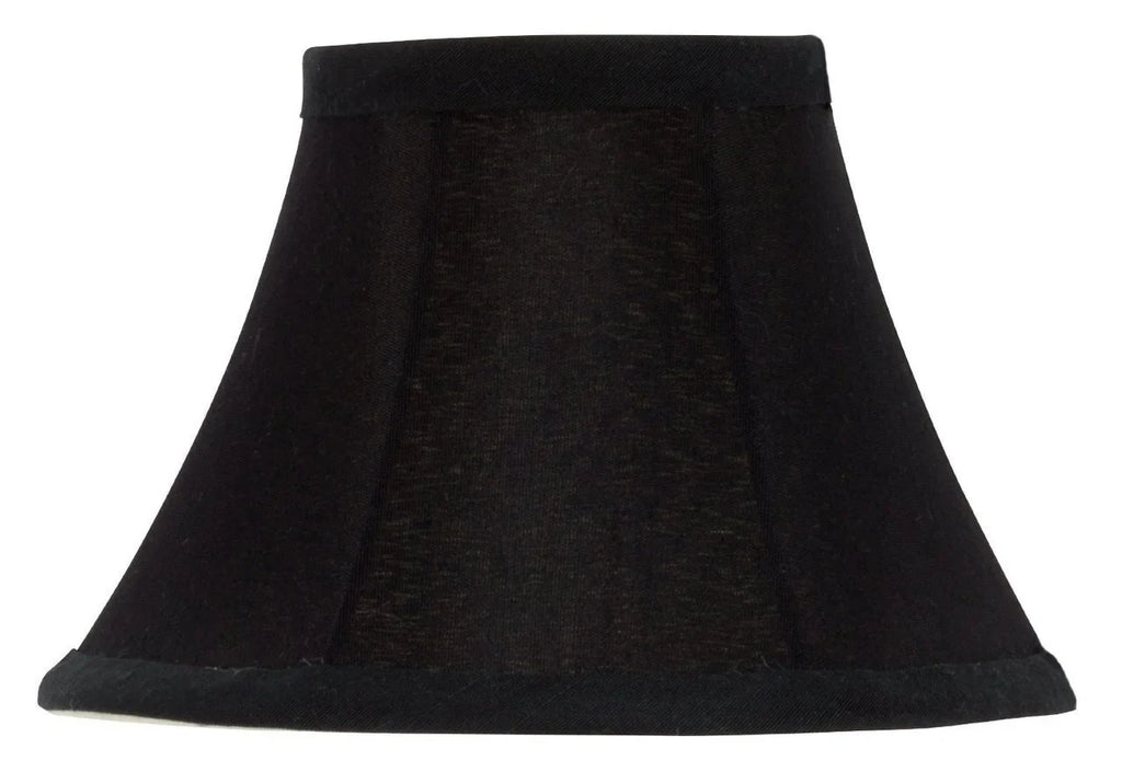 Shades Silk inch Lamp Black of Chandelier Gold with 6 2 Set Lining