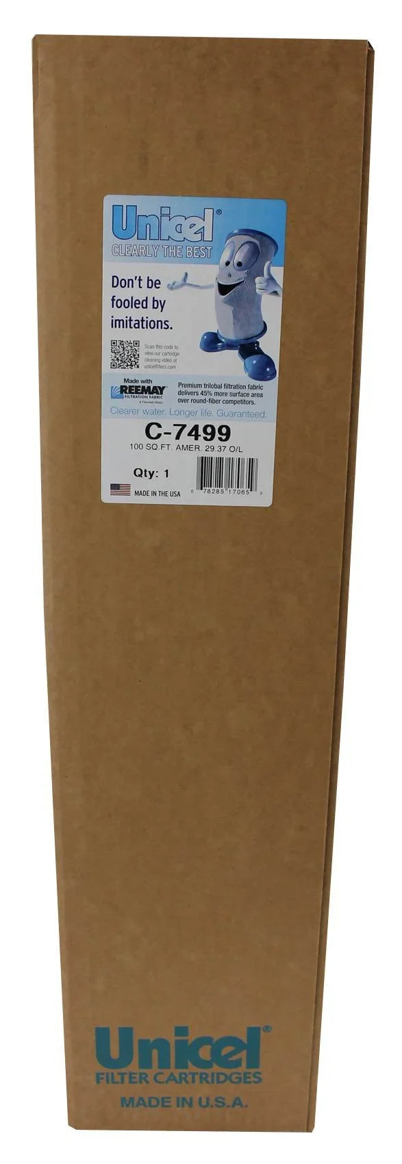 Spa 2) Premier Filters Cartridge Sq Unicel Replacement Ft American 100 C-7499