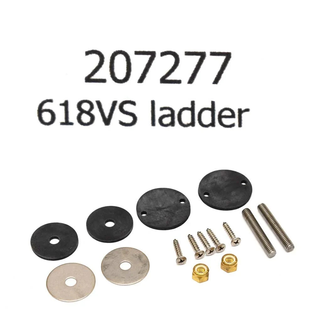 VS 207277 Folding Stainless Boarding Ranger Boat 2-Step Ladder | 618