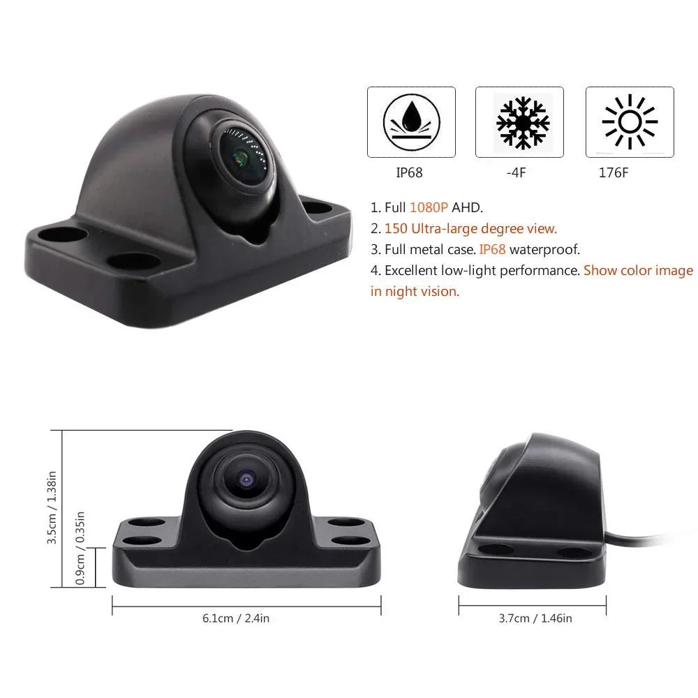 Phone DVR Mobile Car DVR PC with Large Angle HD Video Backup GPS Truck/RV/Bus on Monitor Vehicle AHD MDVR Car Screen System JOINLGO Remote 8-CH 1080P Camera Recorder Mini Cameras for WiFi 4G 10" View