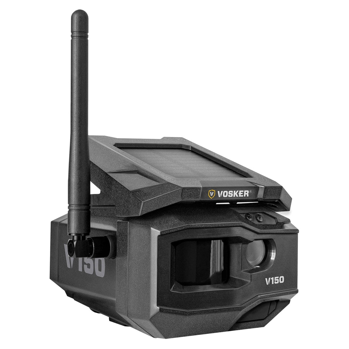 Cellular 1202 Nation VOSKER Solar-Powered Camera LTE V150 Security Wide Network) Outdoor (US