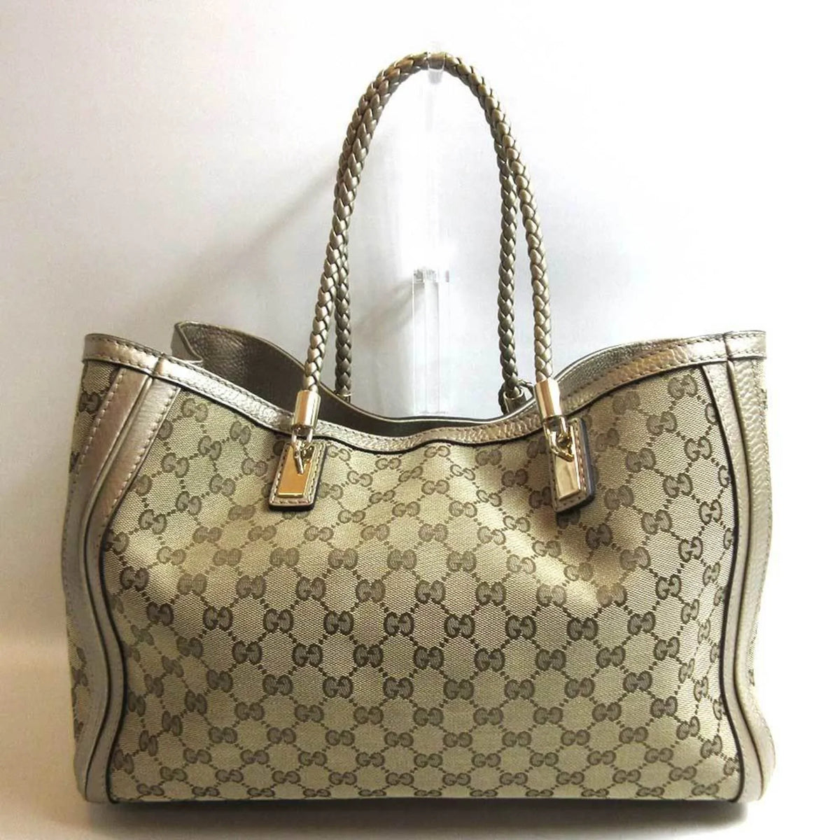 tote bag bamboo Vera (Good) GUCCI canvas Pre-Owned Gucci shoulder 269945 GG