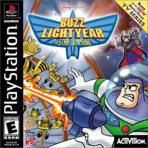 Playstation Command, of (Used) Disney - Lightyear Star Buzz Ps1