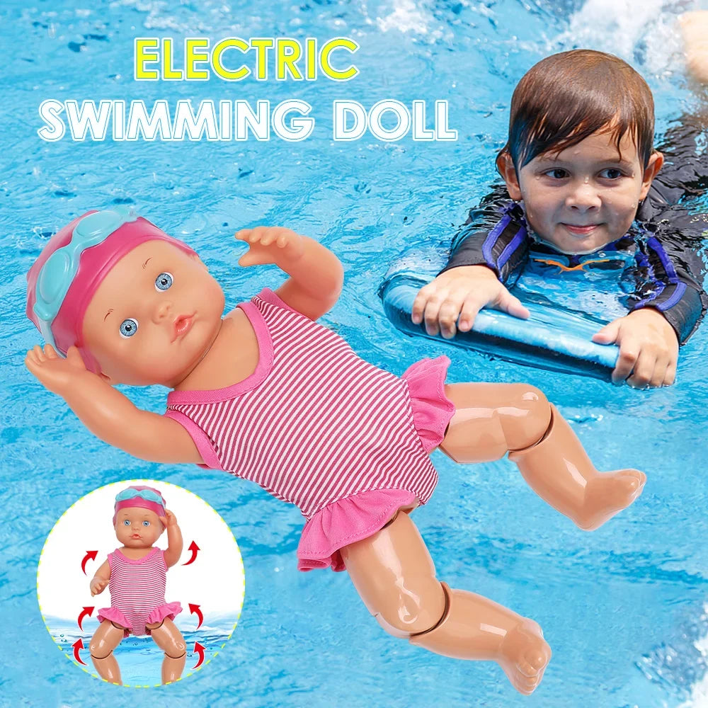 Toys Toys, Child, Swimming Doll Bathtub Pool Waterproof Sulobom Bath, for Kids, Electric Pool