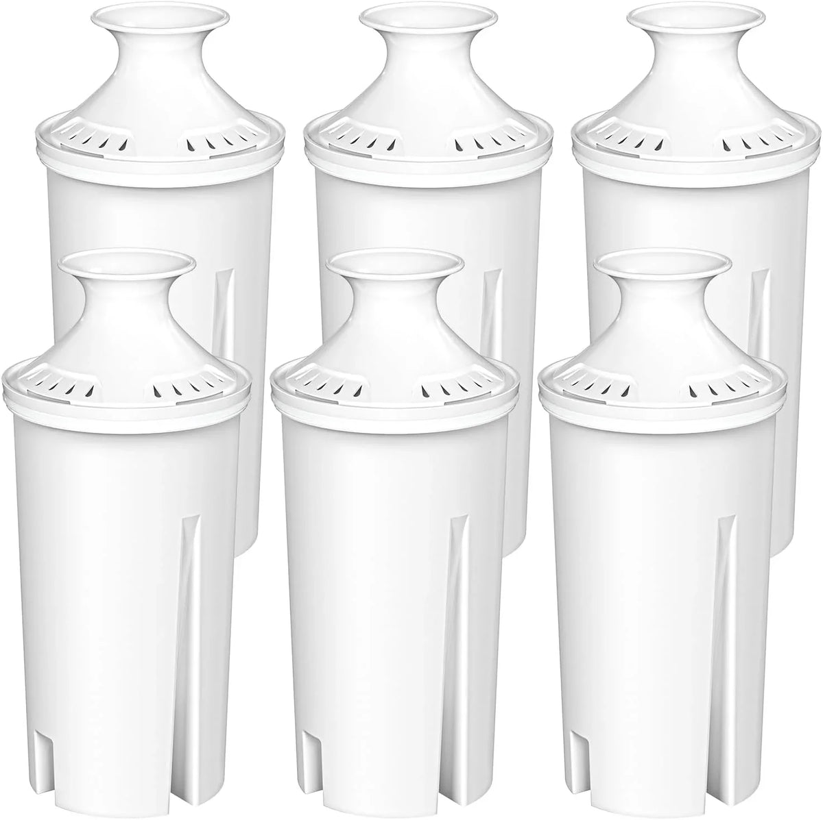 NSF Certified and Dispensers, Water Water free Pitchers Standard Filter Brita® to and 6-Pack Replacements Chlorine Taste, BPA Reduce for Bad