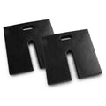 2 of Caravan Weight Rubber Sports Plates Set