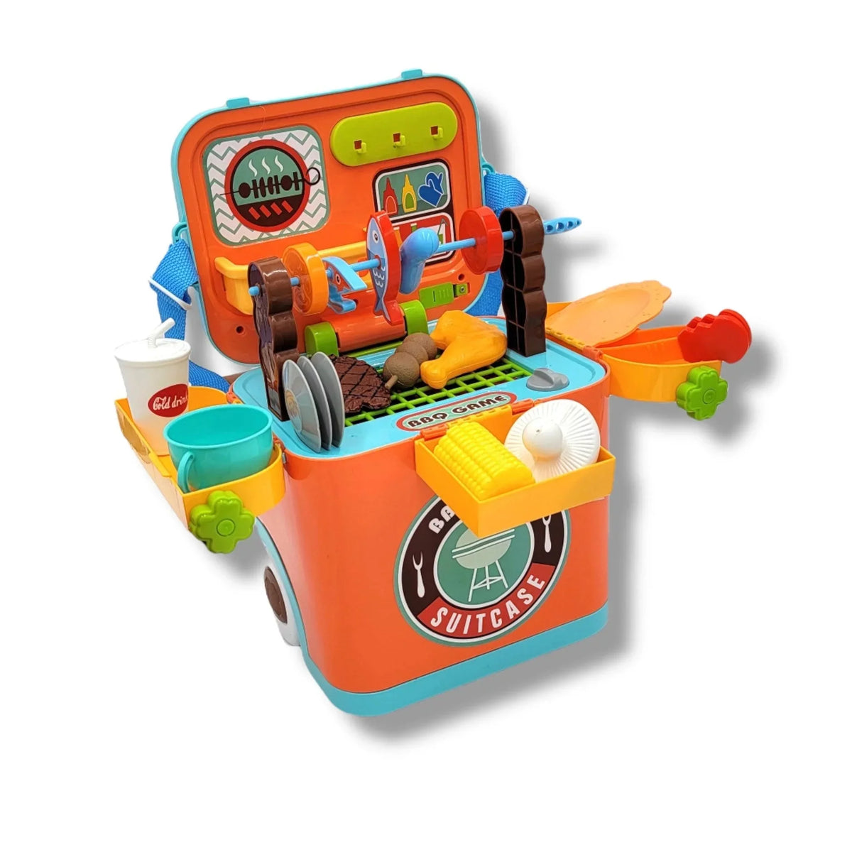 Universe Ages n Play Kitchen Set Pretend Play Kids for BBQ Outside Grill Interactive GN 3+ Toy Pack