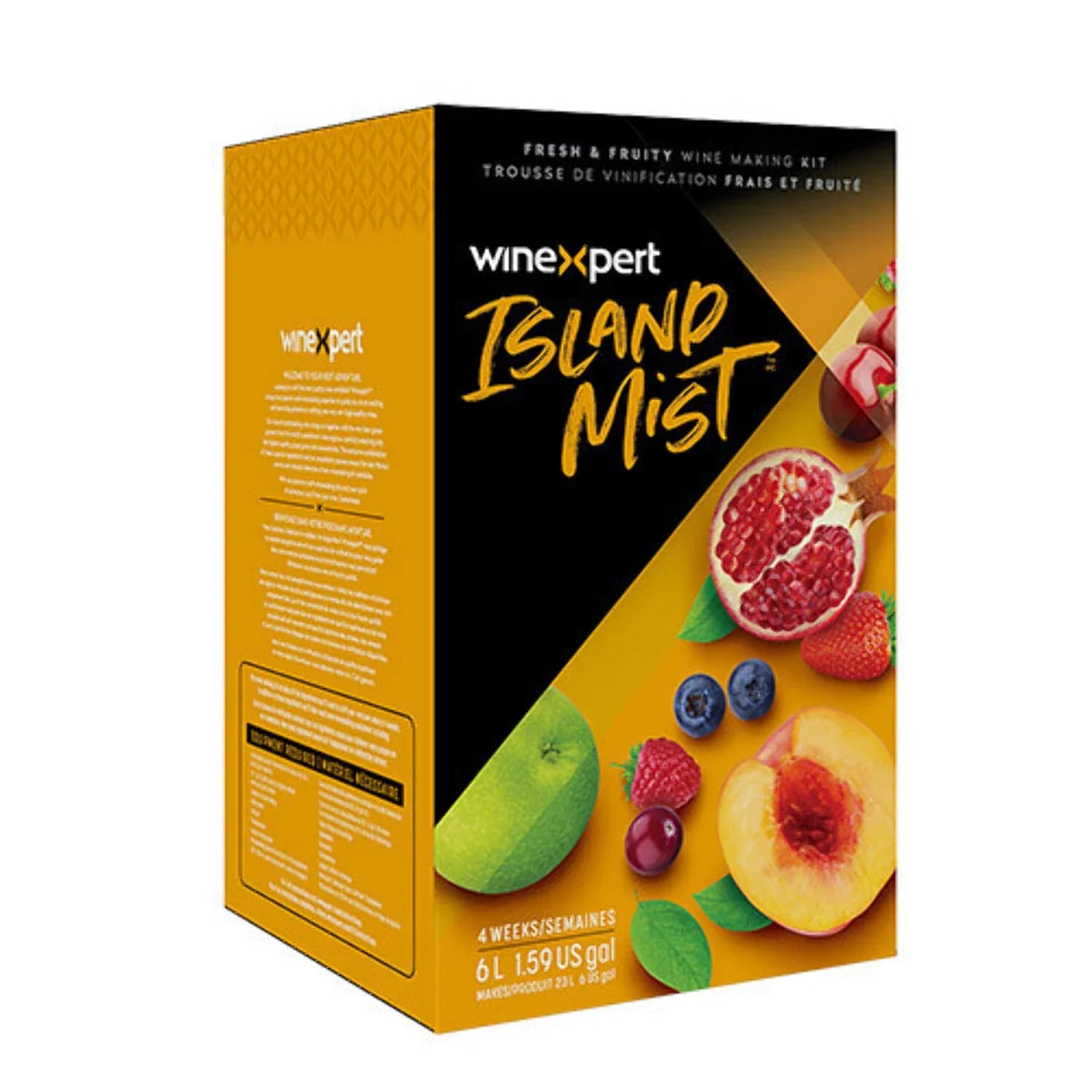 BLACKBERRY makes 6 kit MIST wine gallons by Winexpert ISLAND