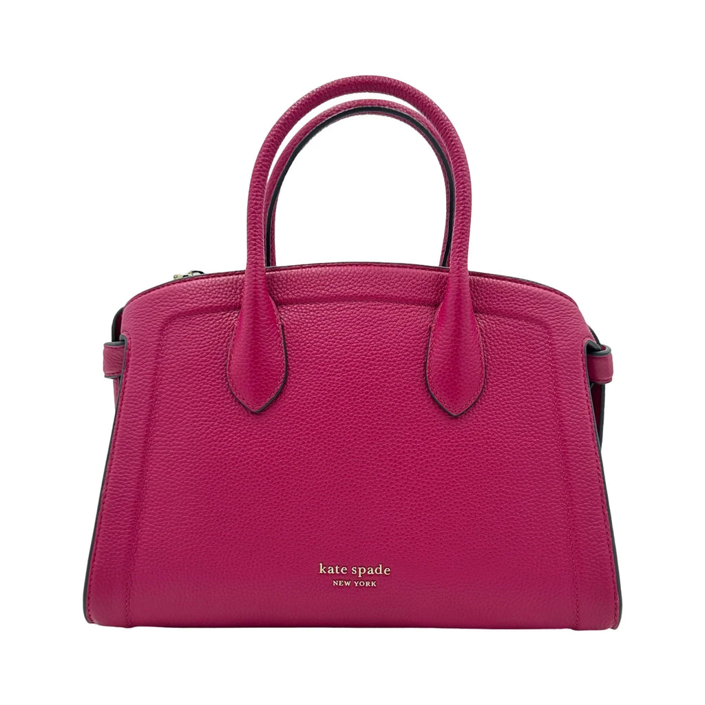Satchel Colorblocked Medium - Kate Multi Top Spade Zip Knott Renaissance Rose