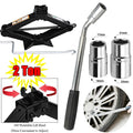 Scissor Car Extendable Wheel Tool 2 Van Kit Repair Duty Heavy Dayplus Wrench + Ton Jack