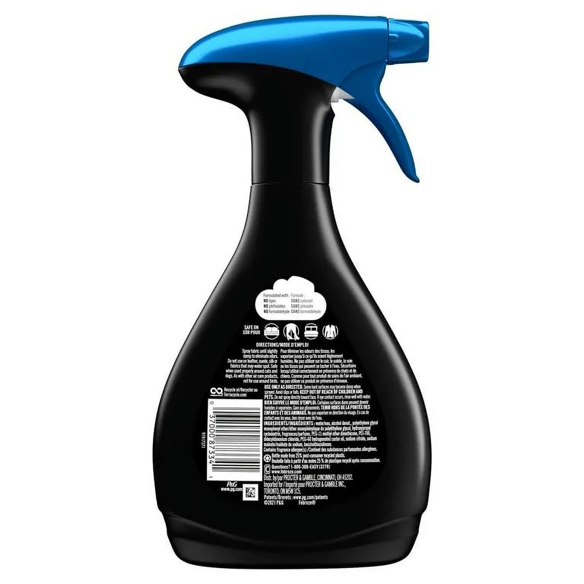 Eliminator Ice, (Pack And Of Antibacterial Febreze 16.9Oz Refresher, Fabric Platinum 2) Spray, Odor