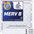 MERV A/C 23.5 Filters Air Actual Size: King x IN x Filter 23.5x63x1 Pleated 8 .75" | | MADE HVAC 63 Furnace USA 4-PACK | | Filter
