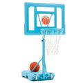 Ball, 44" Danrelax Basketball Backboard, Blue Hoop with 32"x23" 5 Size Pool PVC