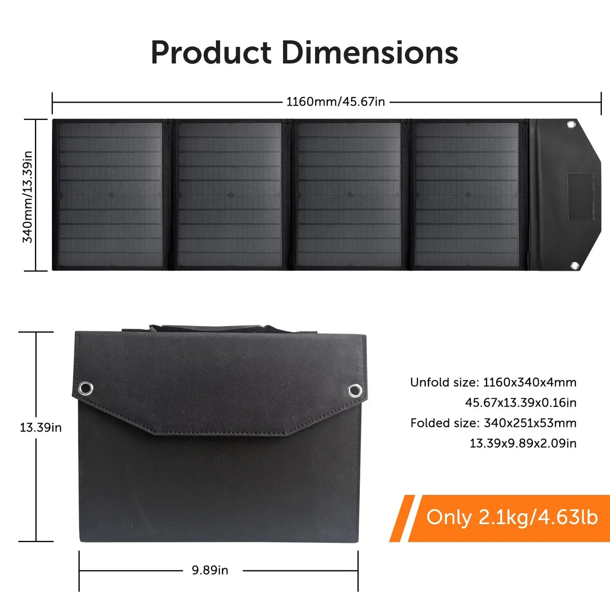 Panel Folding Alpha Charger Digital Solar