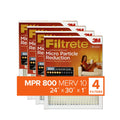 Particle 4 800 Filtrete Filter, Micro Air Filters MERV 24x30x1 Reduction, MPR 10,