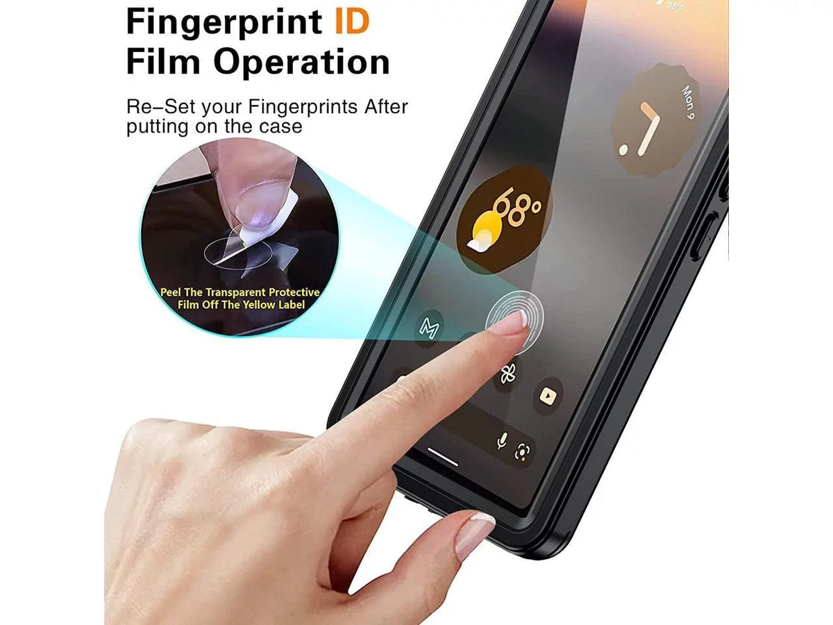Screen Shockproof Cover Case IP68 Pixel Case, for Google 5G Back Waterproof Waterproof Protector Protective with 6A Clear Underwater 6A Google Pixel