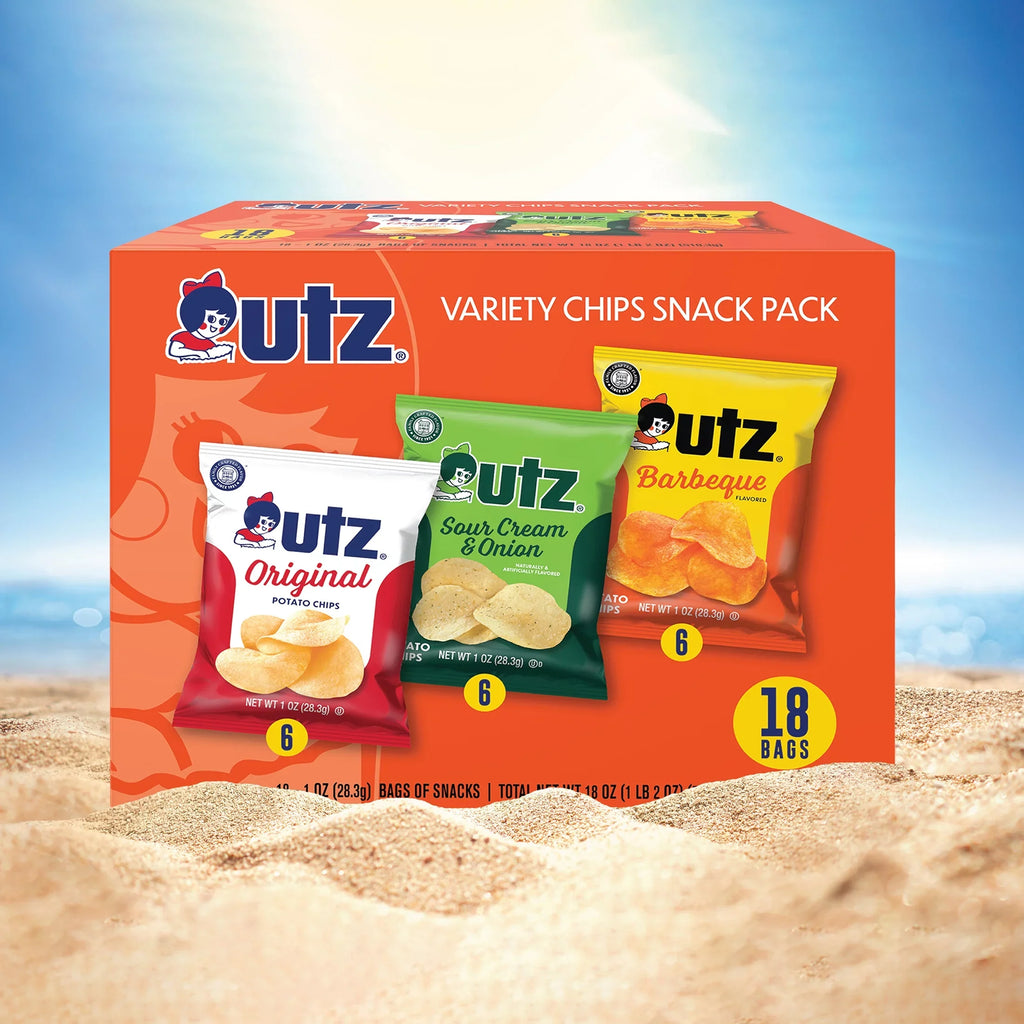 Potato 1 Count Gluten-Free, oz, Pack, Pack, Chips, Chip Variety Utz 18