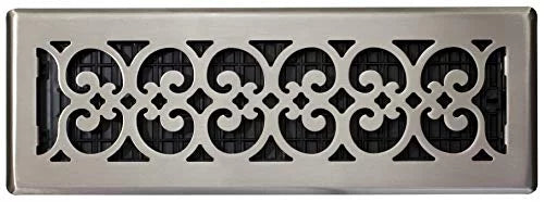 4x14, Register, Grates SPH414-NKL Floor Finish Nickel Brushed Decor