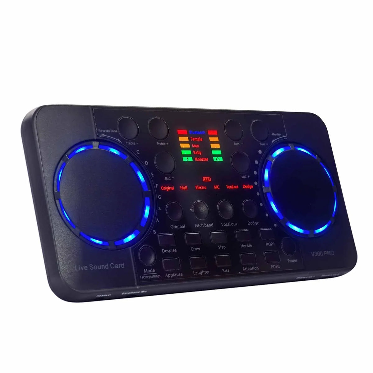 for Sound Phone GoolRC Smart SingingLive Sound and Broadcasting/ Computer Live Compatible Multifunctional Pro Voice and Rechargeable V300 with Recording