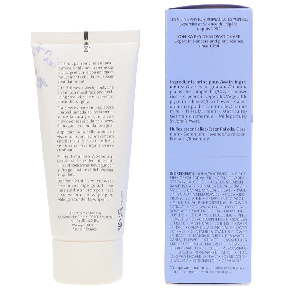 Exfoliating GUARANA 1.87 oz SCRUB Gently Yon-Ka Detoxifying Scrub