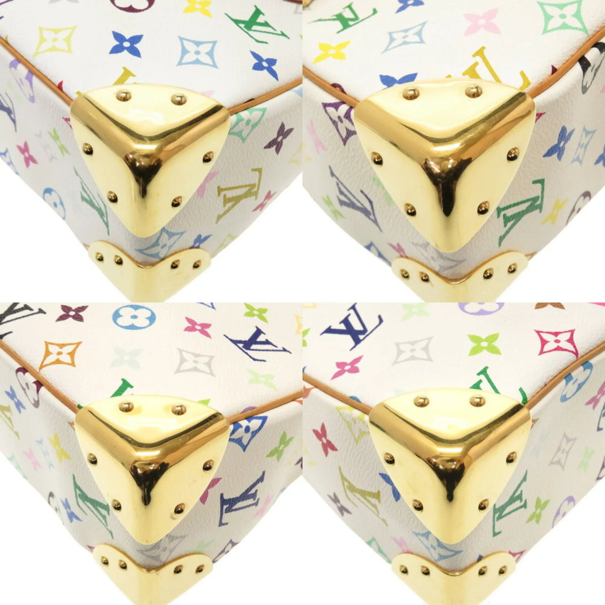 Boulogne 0072 LOUIS Bag Monogram Multicolor VUITTON Pre-Owned Louis M92660 Bron Shoulder (Fair) Vuitton