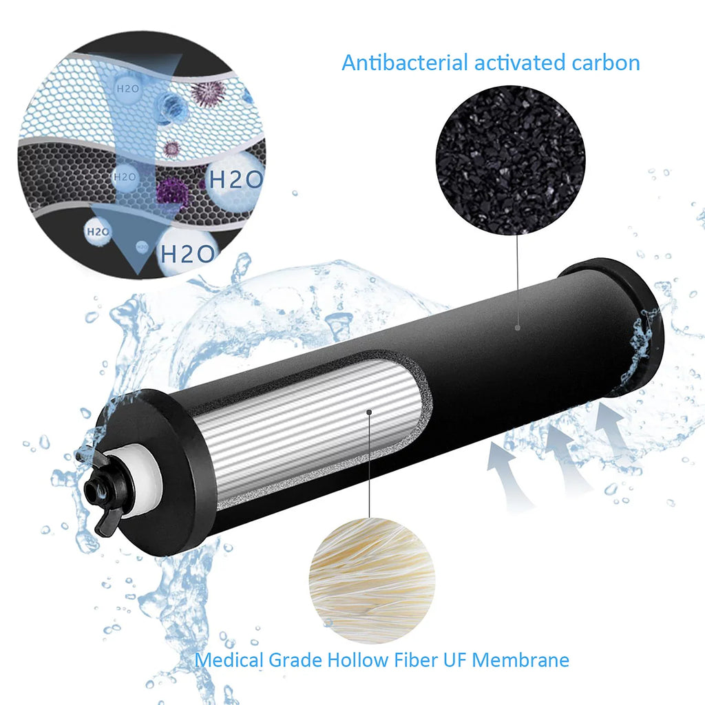 Water Water Outdoor Purifier,Water Spirastell Bucket Filter 2.9 Filter