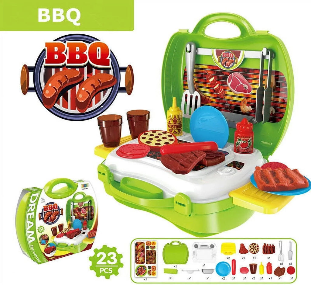 Grill Set BBQ Toys Kitchen For Kid