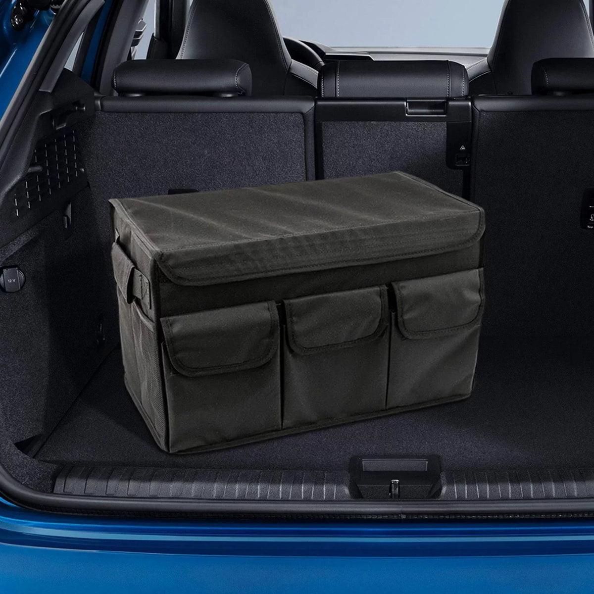 Camping Car Organizer Trunk Vehicle for L SUV Storage Bag Collapsible Box 60x30x30cm