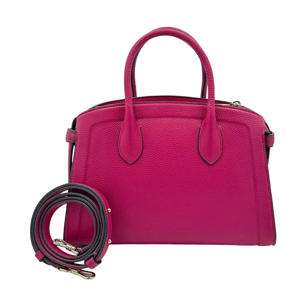 Satchel Colorblocked Medium - Kate Multi Top Spade Zip Knott Renaissance Rose