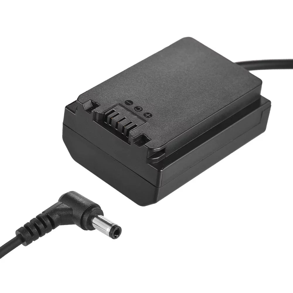 A7RIII NP-FZ100 Battery Pack Coupler Connector A7SIII, Dummy Solution Cable, Sony for Long-lasting A9 Adapter A7III