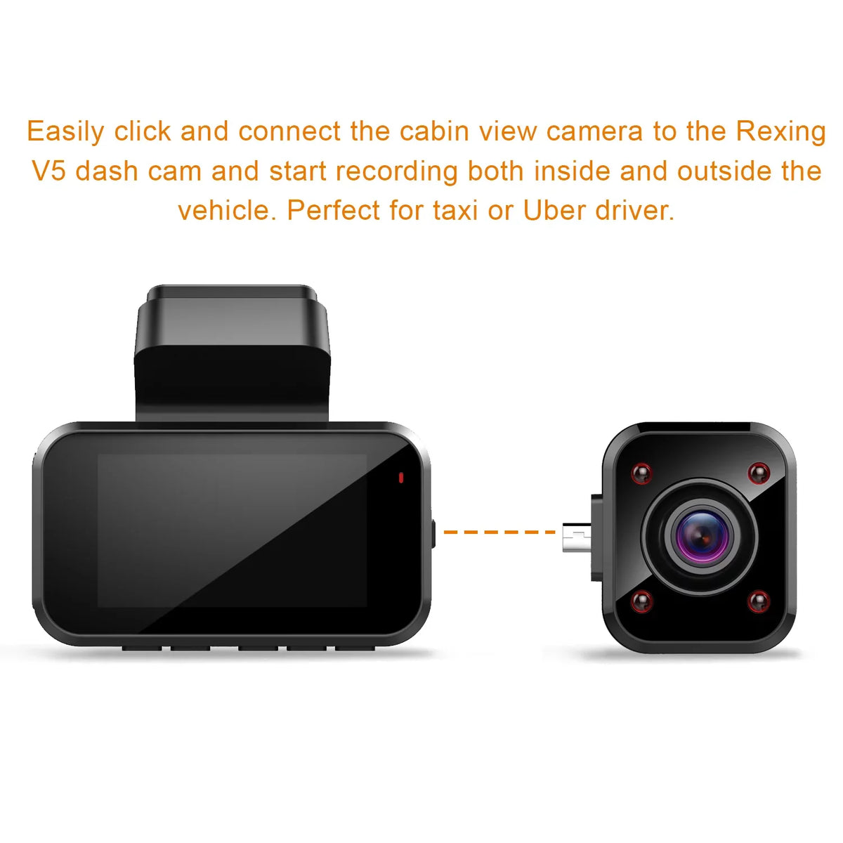 Cabin Cam Dash V5 Rexing