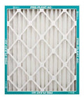 Air Pleated 24 (Pack D x Filter MERV Synthetic Flanders in. 8 x AAF in. 6) W H in. 4 of 24