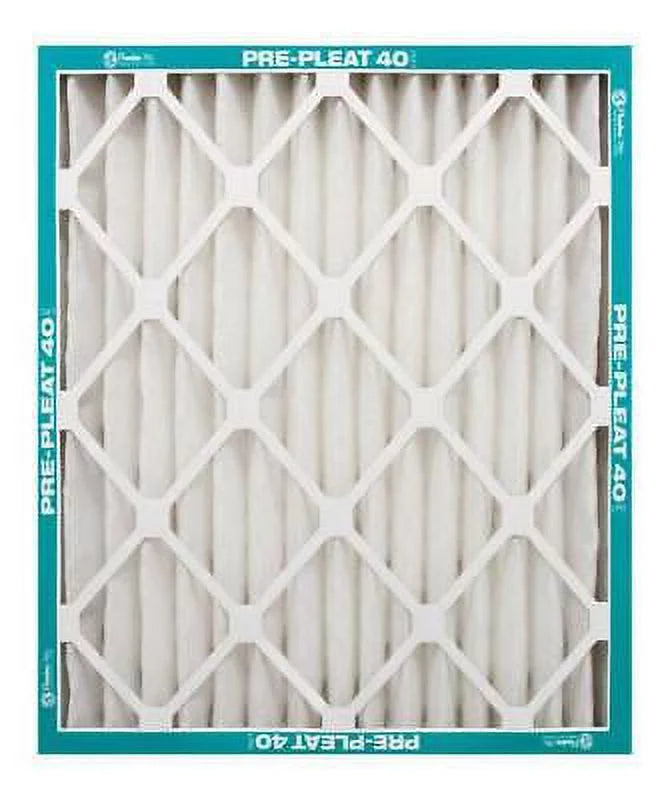 Air Pleated 24 (Pack D x Filter MERV Synthetic Flanders in. 8 x AAF in. 6) W H in. 4 of 24