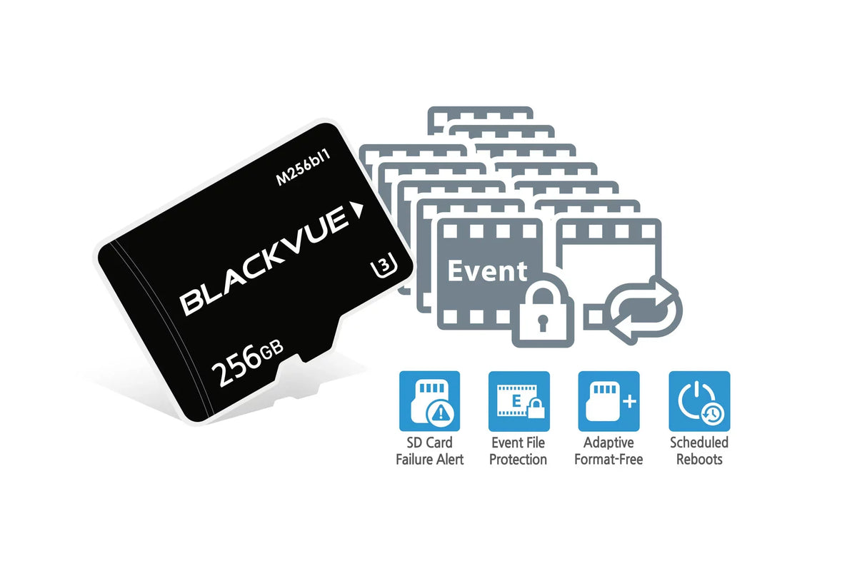 BlackVue Lens DR770X-1CH With Cloud-Ready WiFi Single | Cam 256GB GPS Dash & 1080p 60FPS Card