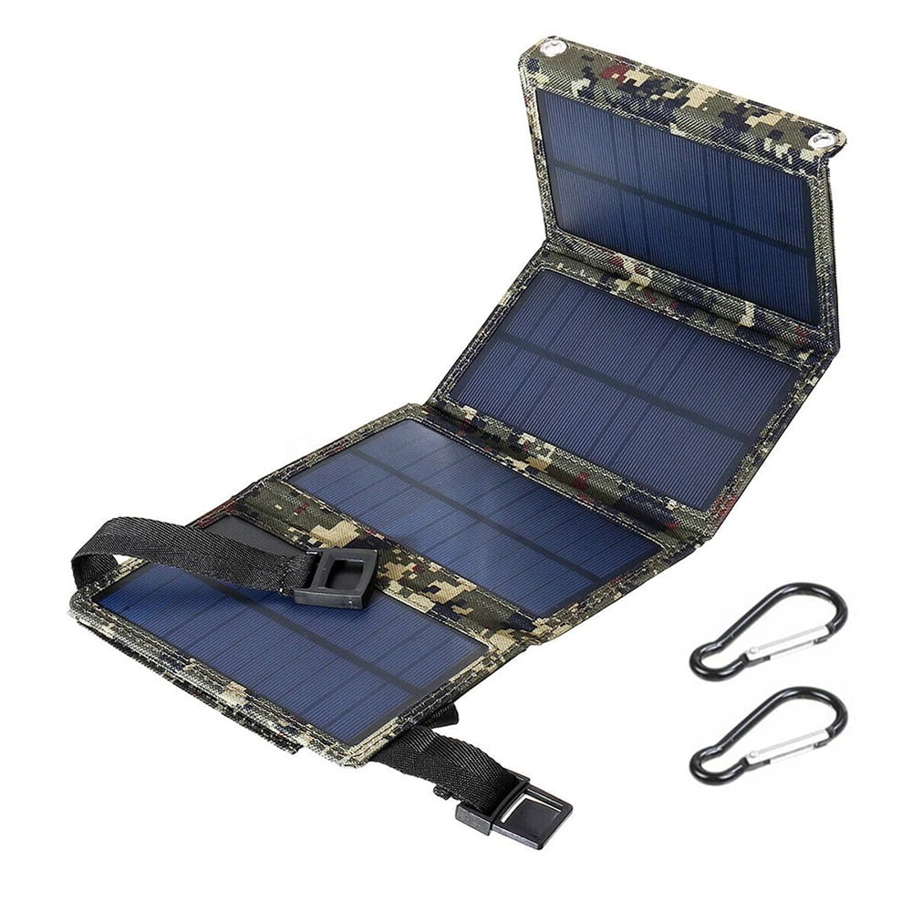 Hiking Outdoor 80W USB Power Panel Phone Folding JLLOM Solar Camping Bank Charger