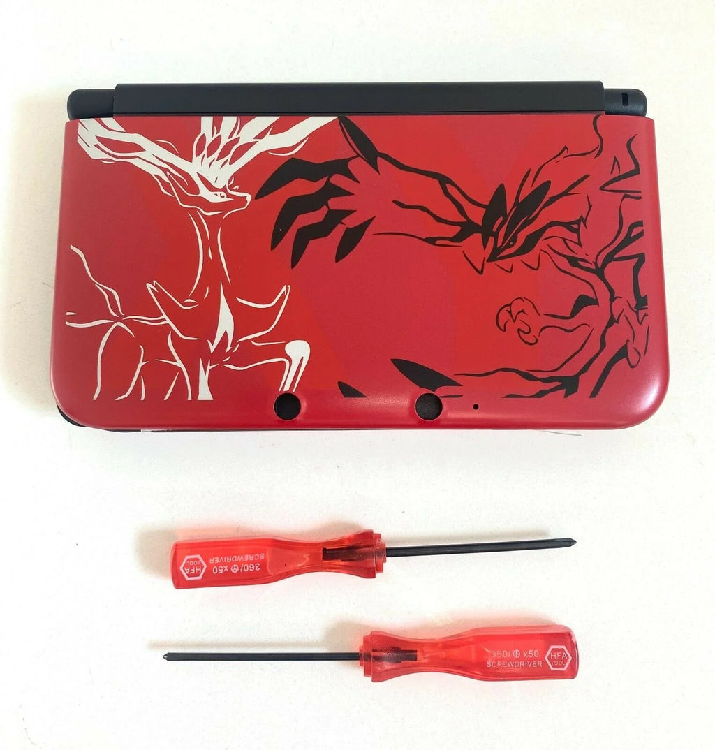 Nintendo 3DS for Tools 2015 Shell Housing Replacement XL Pokemon Screen Red
